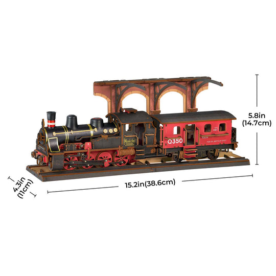 Steam Journey 3D Wooden Puzzle