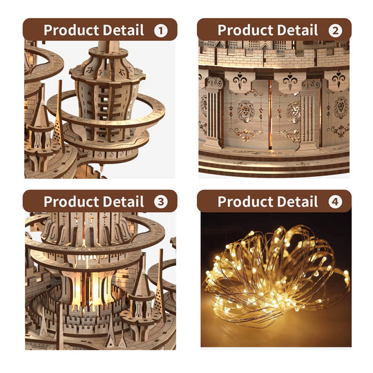 Miracle Castle 3D Wooden Puzzle