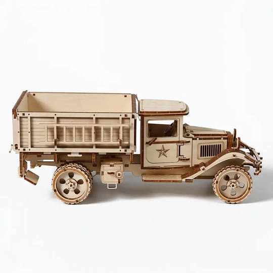 Vintage Truck 3D Wooden Puzzle