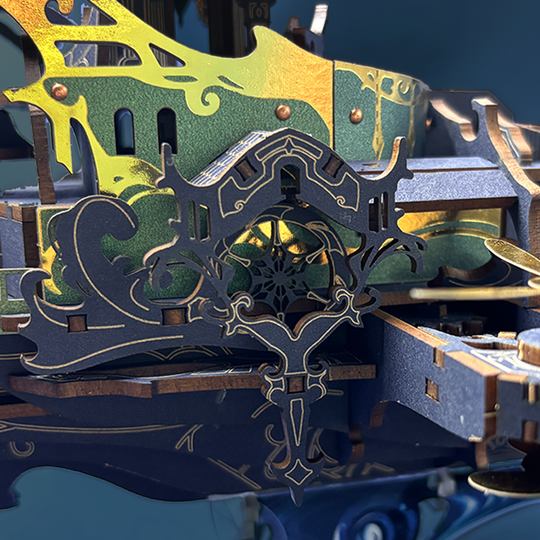 Whale Ark of the Universe 3D Wooden Puzzle