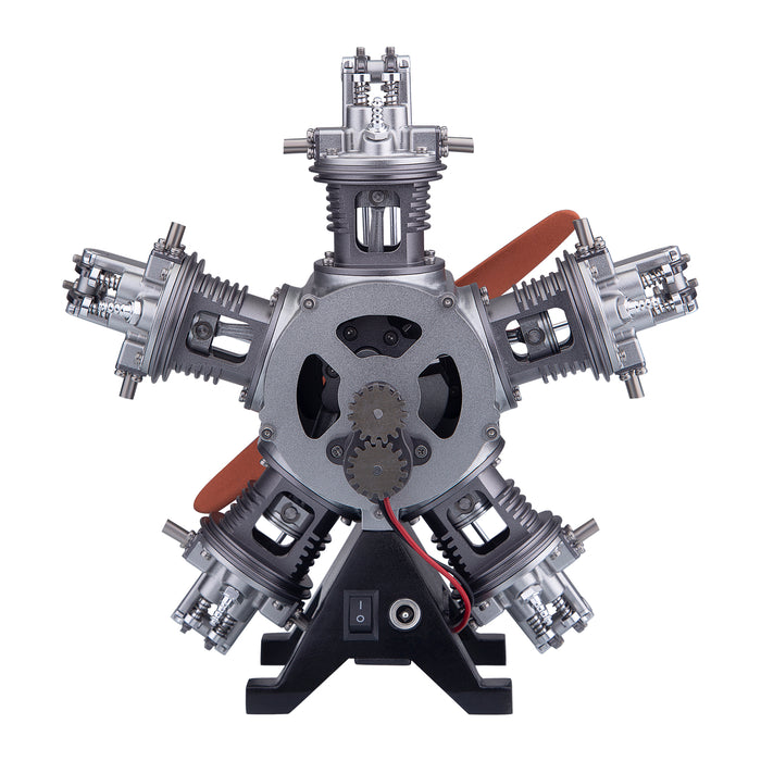 5 Cylinder Radial Engine Model Kit