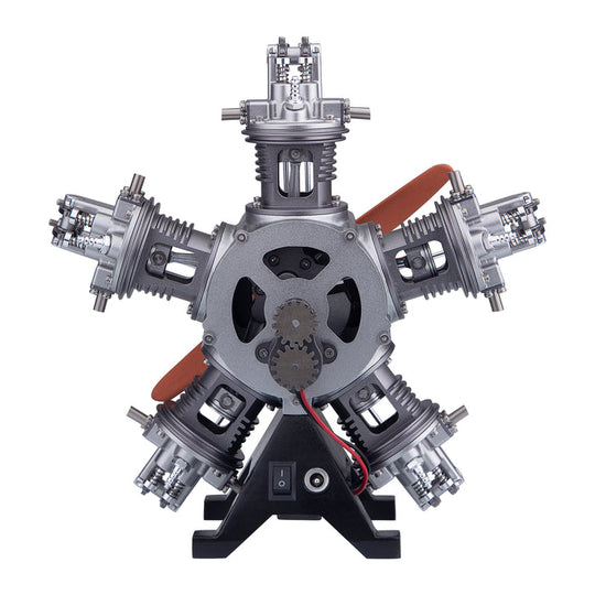5 Cylinder Radial Engine Model Kit