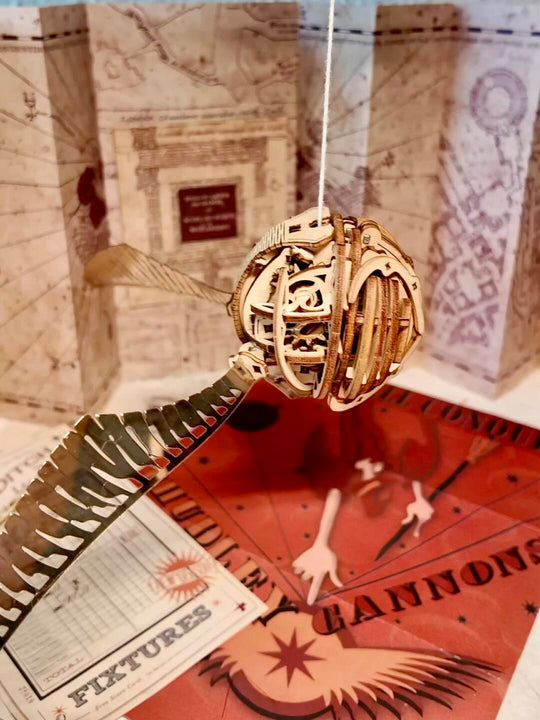 Golden Snitch 3D Wooden Puzzle