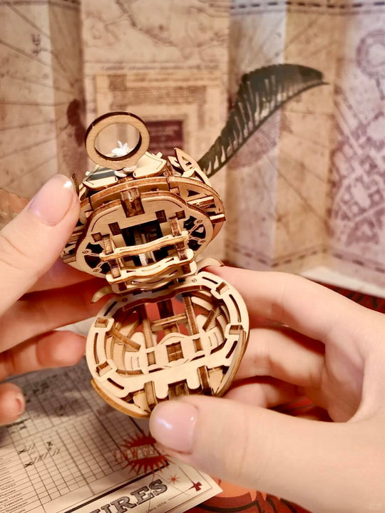 Golden Snitch 3D Wooden Puzzle