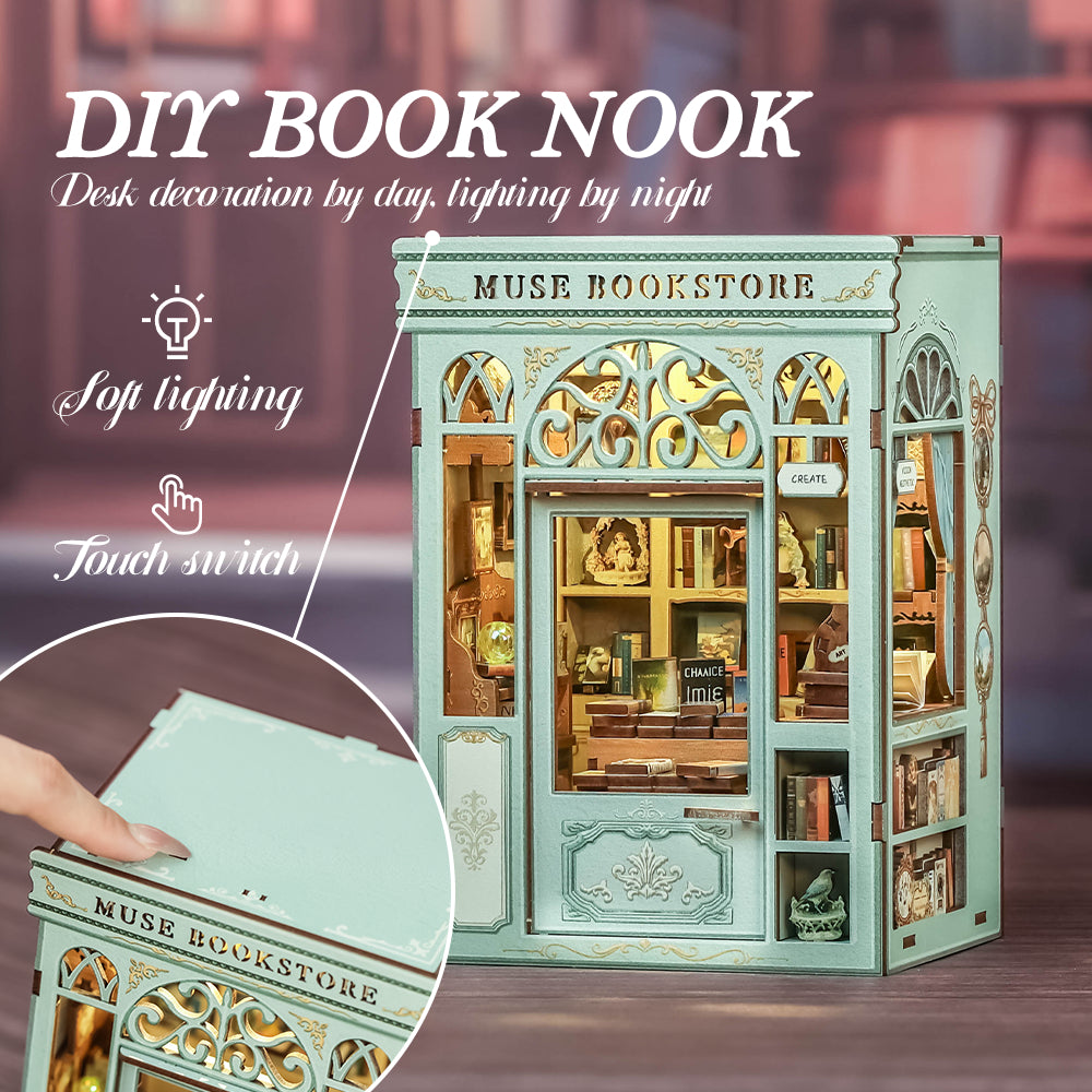 Muse Bookstore DIY Book Nook