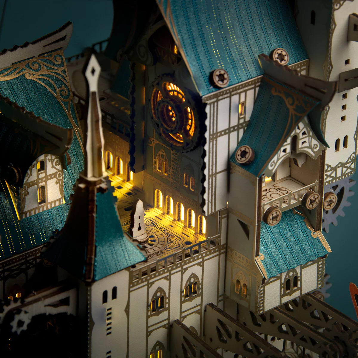 Fantasy Steam Castle 3D Wooden Puzzle