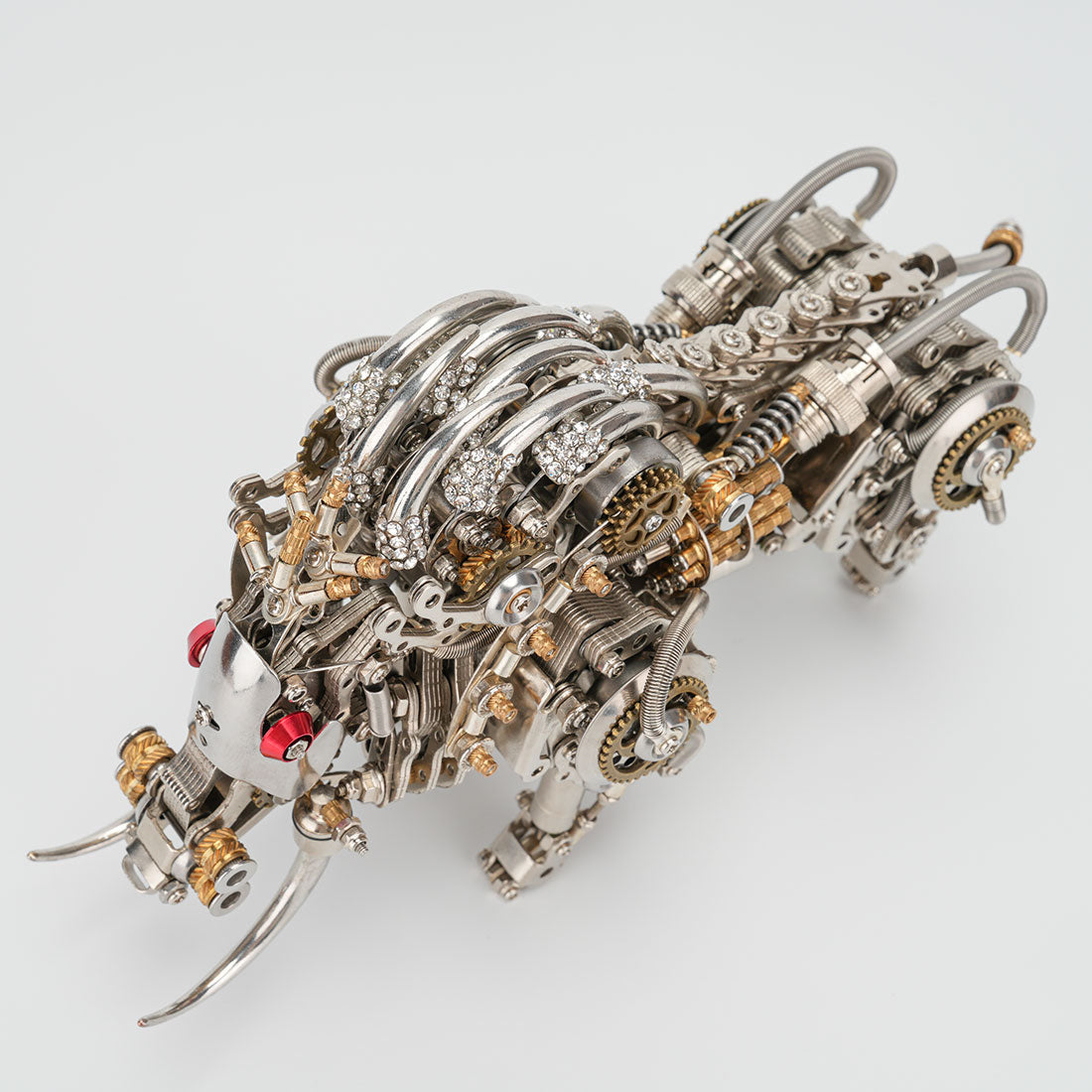 Wild Boar with Iron Tusk 3D Metal Model Kit Puzzle (1100PCS)