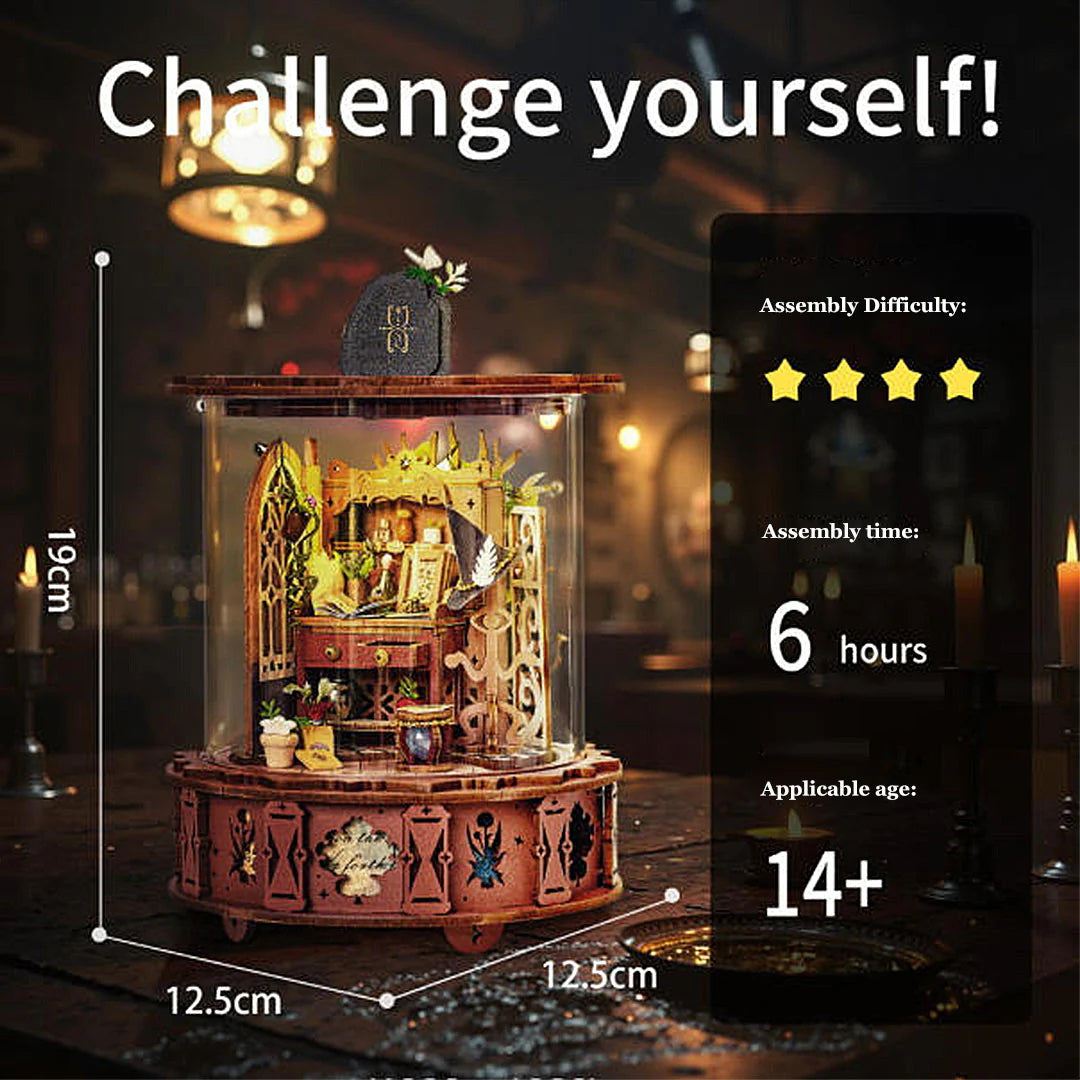 Magic DIY Wooden Music Box