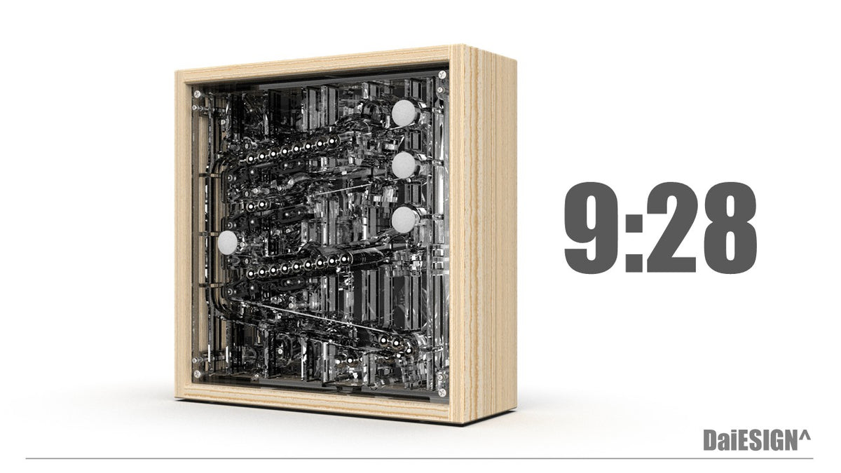 Gravity Rolling Ball Timer Mechanical Clock
