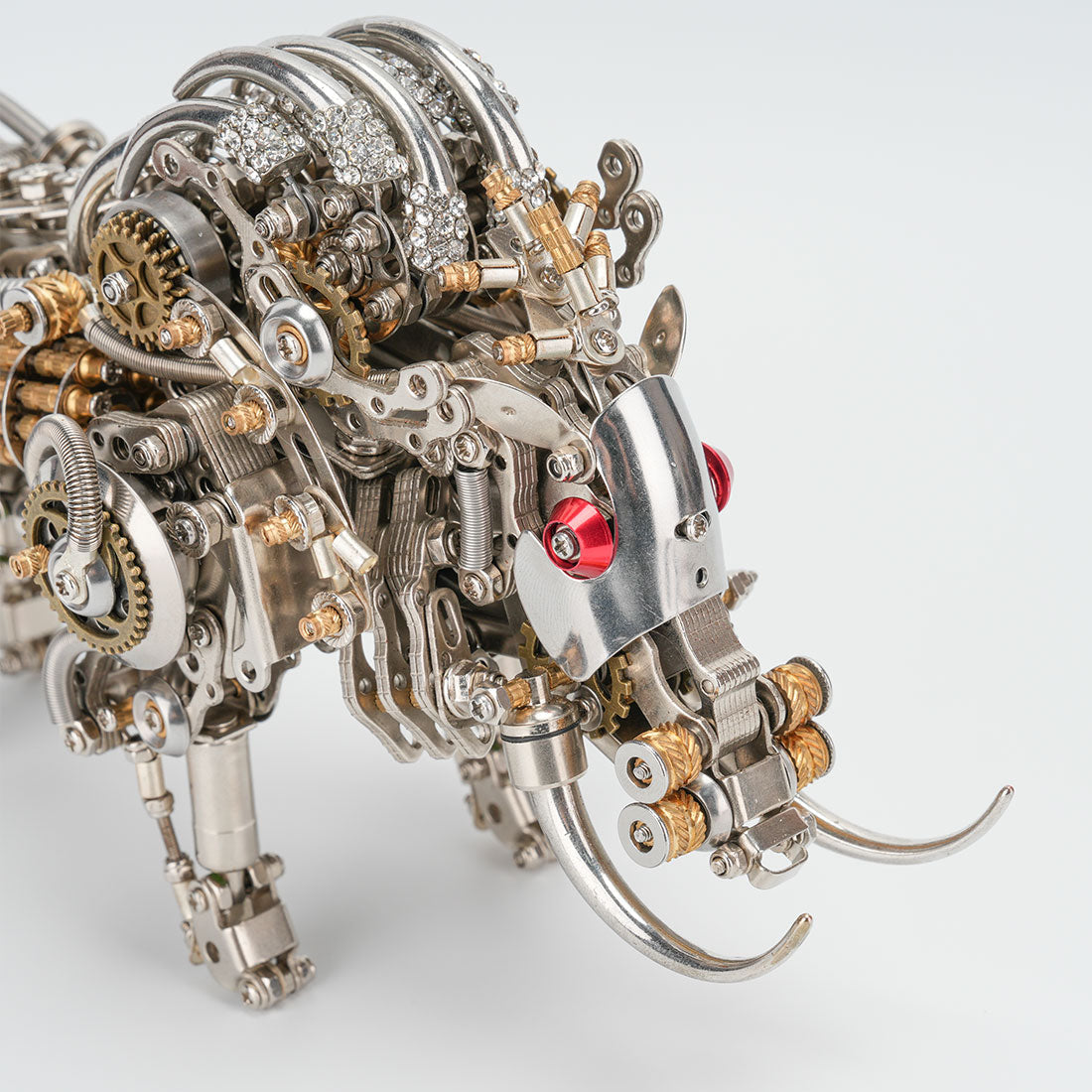 Wild Boar with Iron Tusk 3D Metal Model Kit Puzzle (1100PCS)