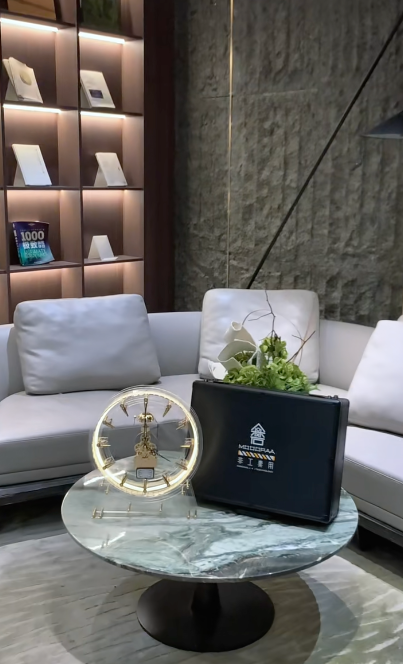 Acrylic Metal Mechanical Light Clock