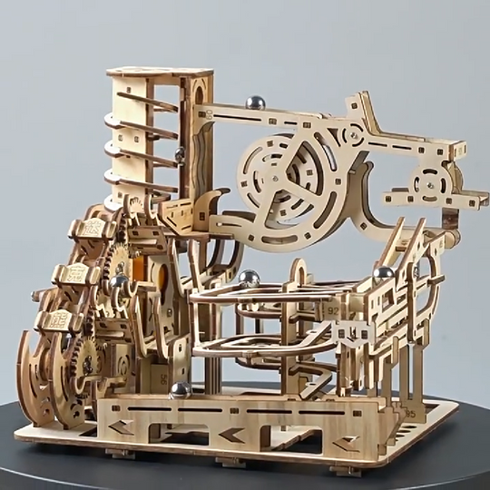 Spiral Stack Marble Run