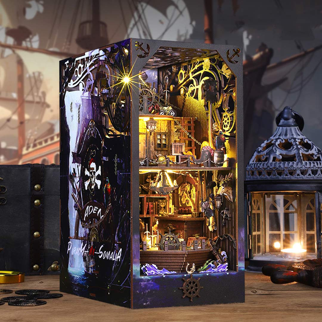 Piracy in Somalia DIY Book Nook