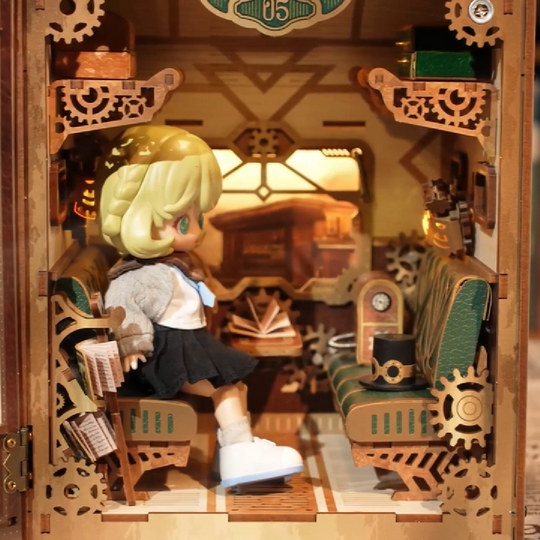 Steam Fantasy DIY 3D Wooden Puzzle