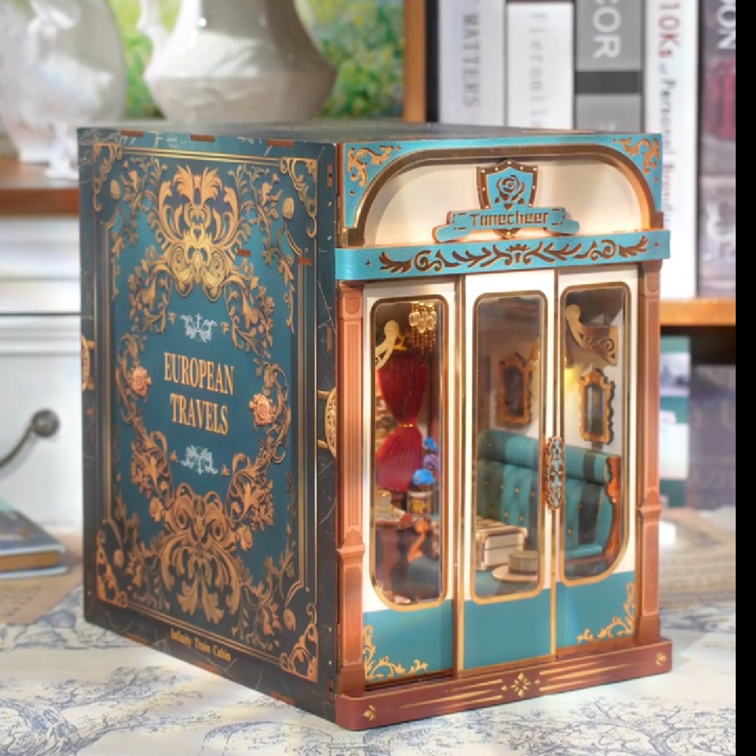 European Travelogue 3D Wooden Puzzle