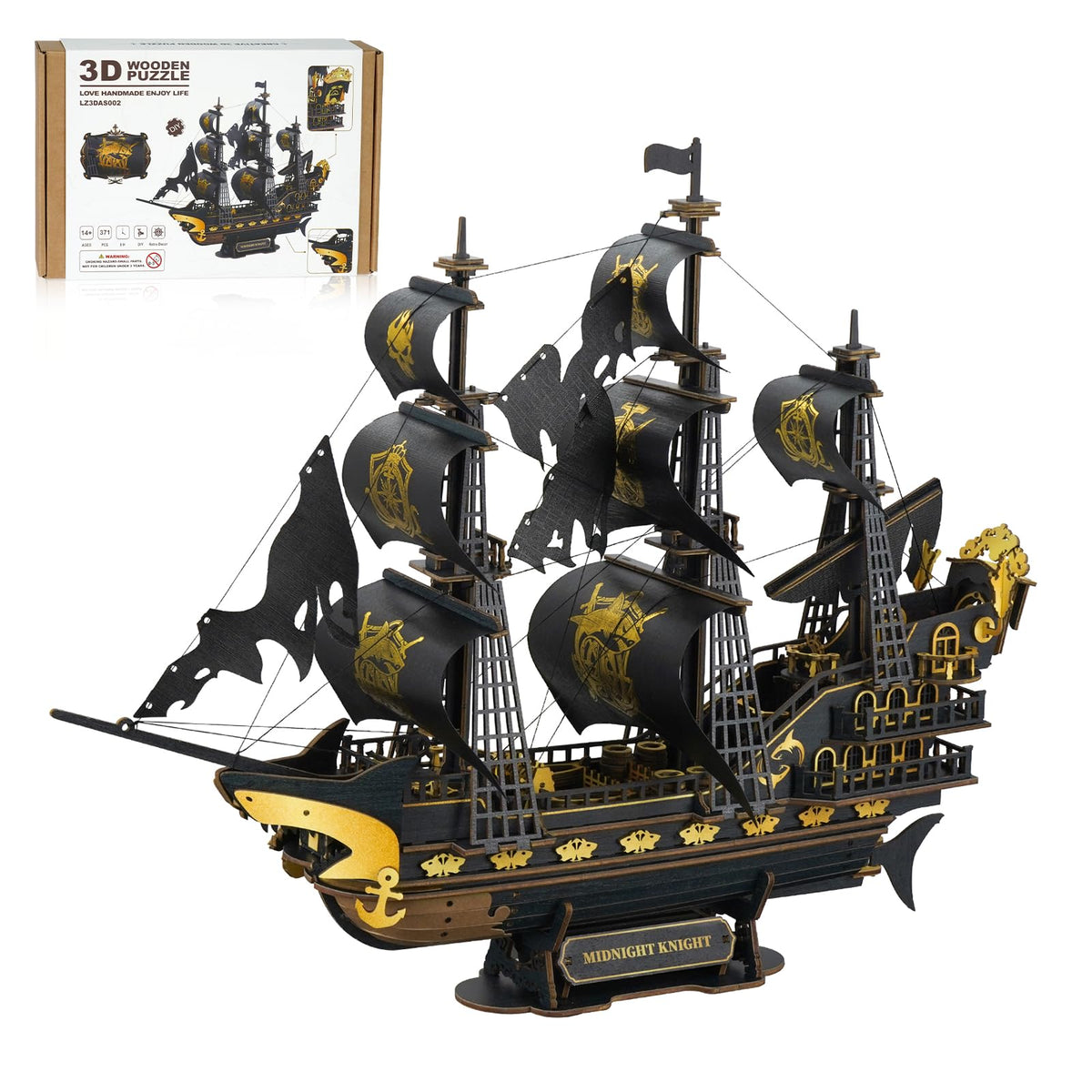 Shark Ship 3D Model Kit