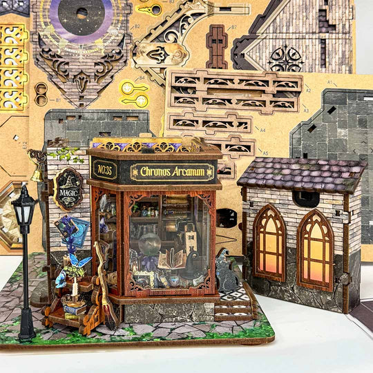Time Magic Club DIY Miniature House