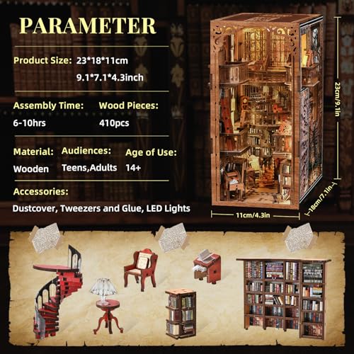 Abbey Library DIY Book Nook