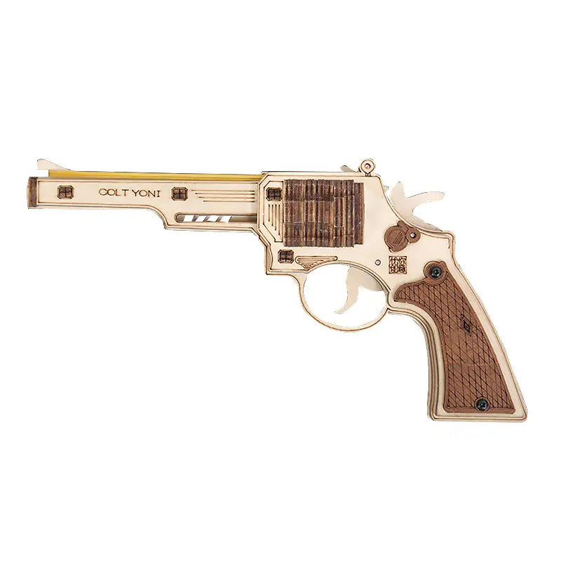 Small Pistol 3D Wooden Puzzle