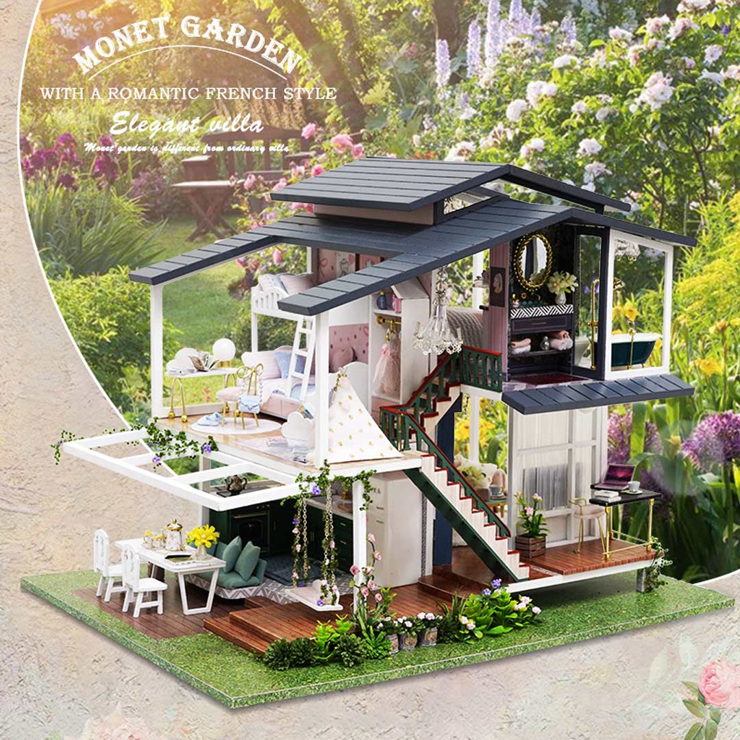 Monet Garden DIY Miniature House