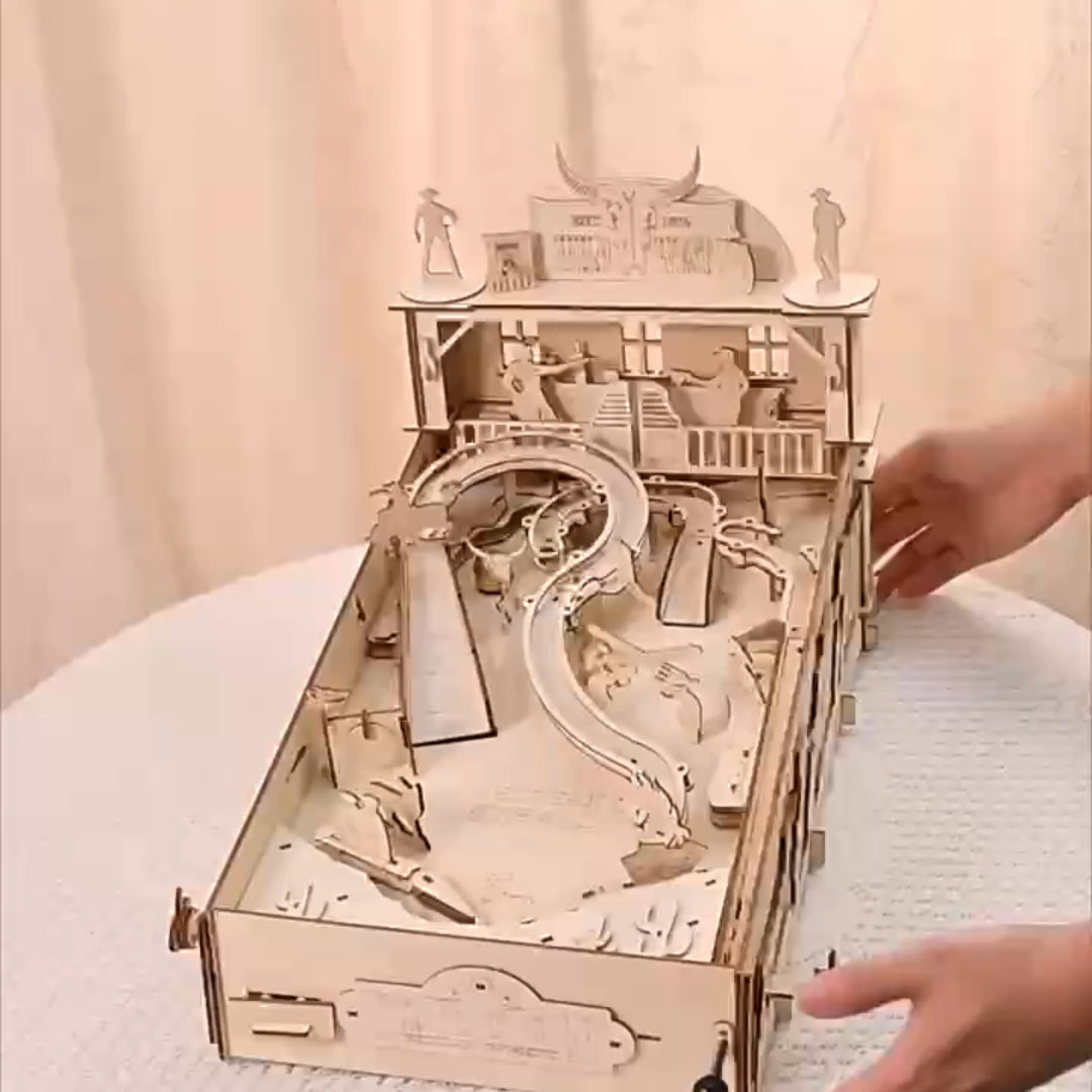 Pinball Machine 3D Wooden Puzzle