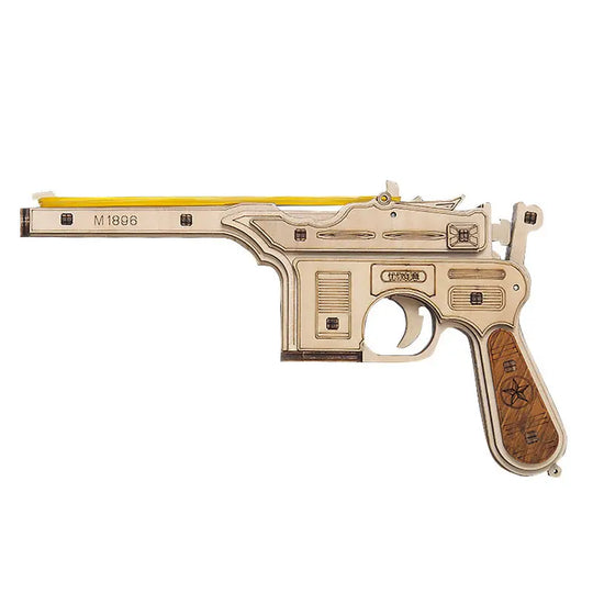Small Pistol 3D Wooden Puzzle