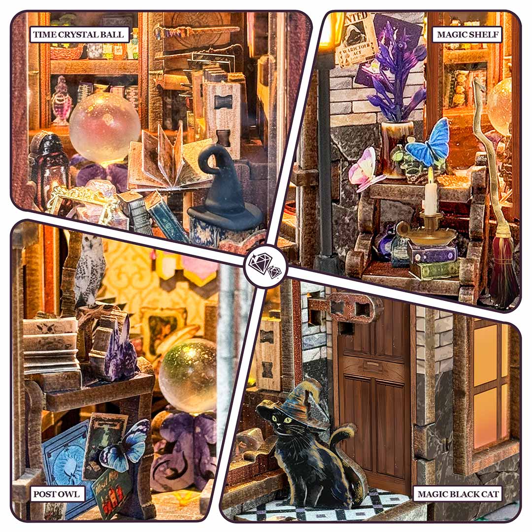 Time Magic Club DIY Miniature House