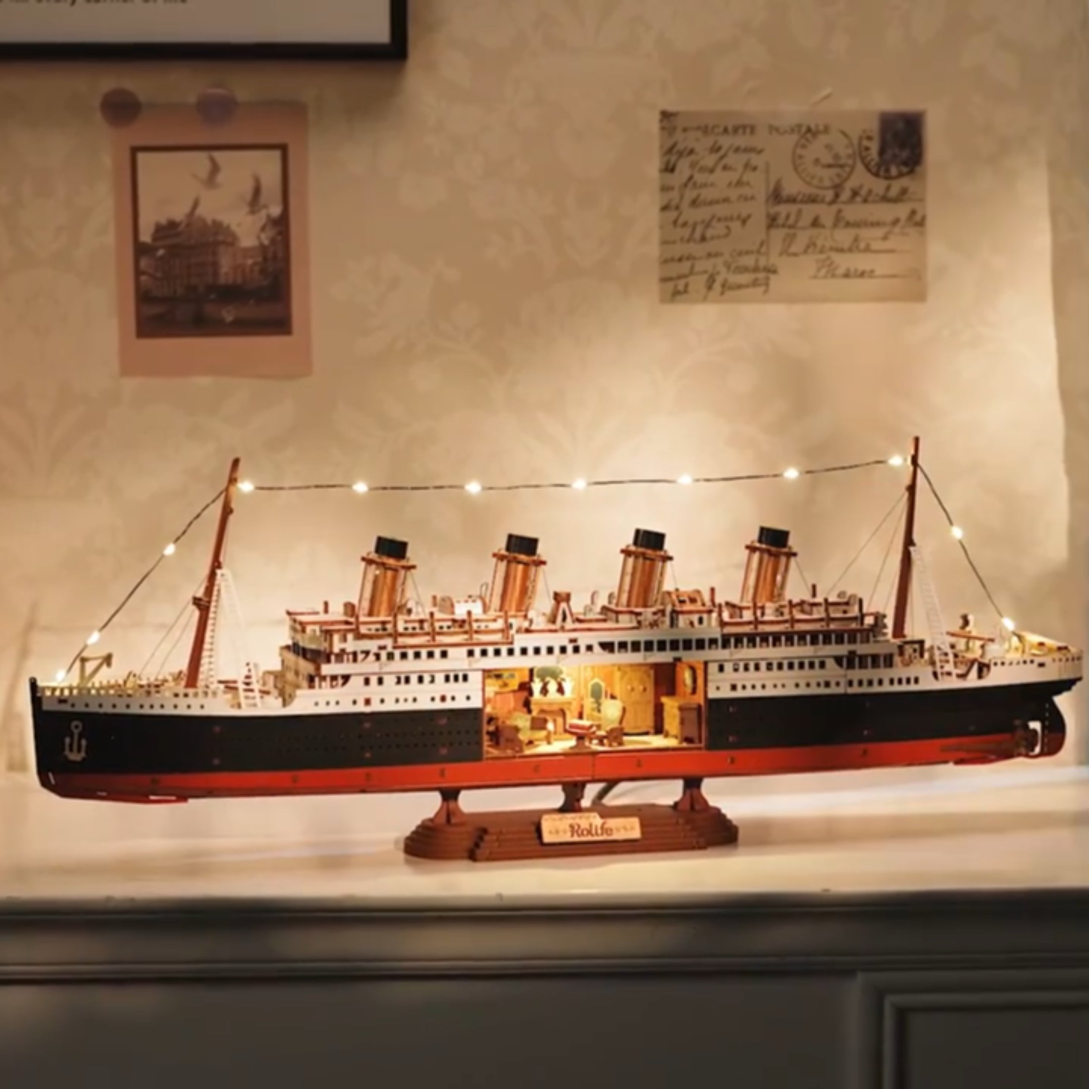 RMS Titanic 3D Wooden Puzzle