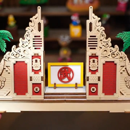 The Number One Martial Arts Championship 3D Wooden Puzzle