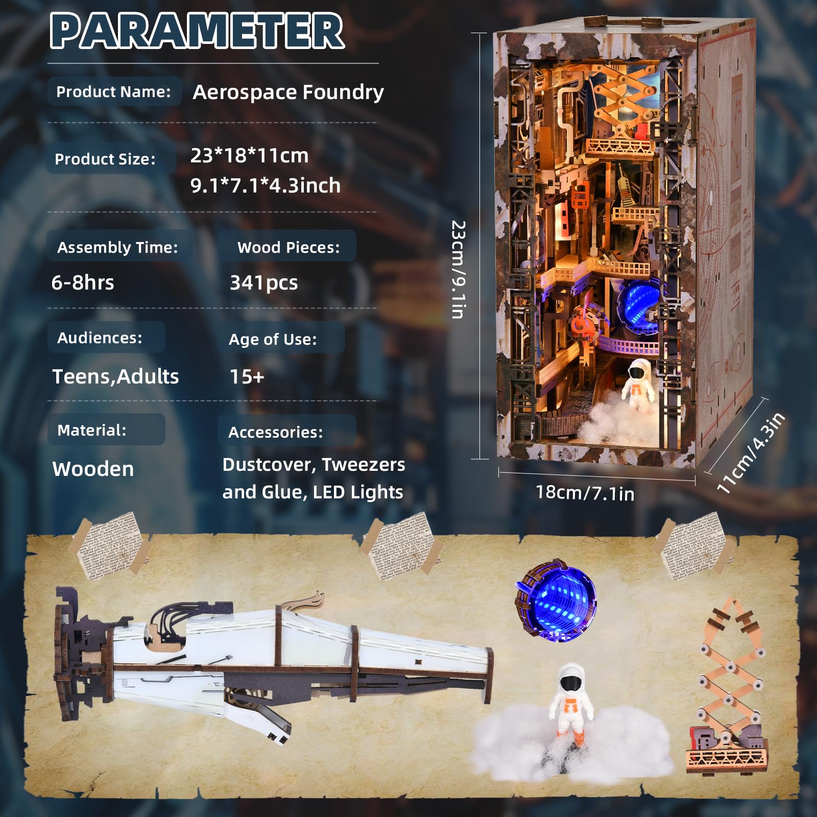 Aerospace Foundry DIY Book Nook