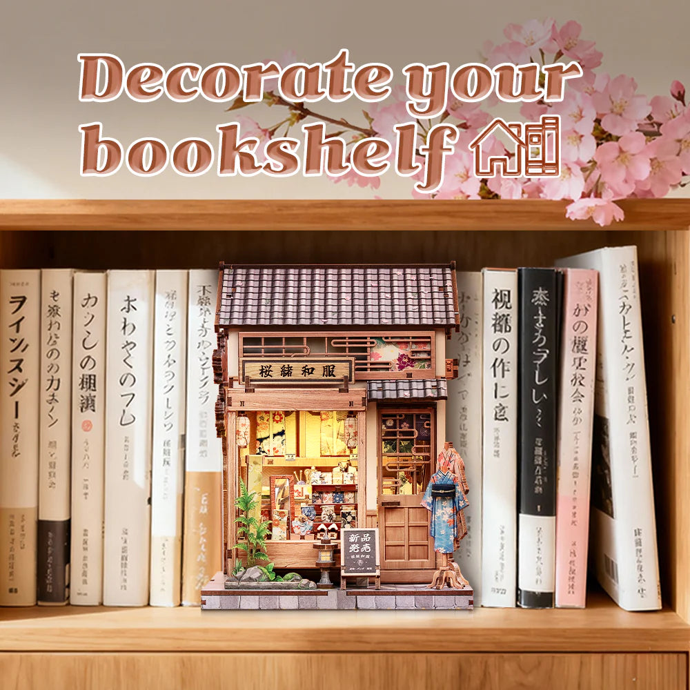 Sakura okimono shop DIY Miniature House