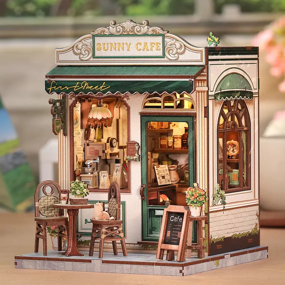 Sunny Cafe DIY Miniature House
