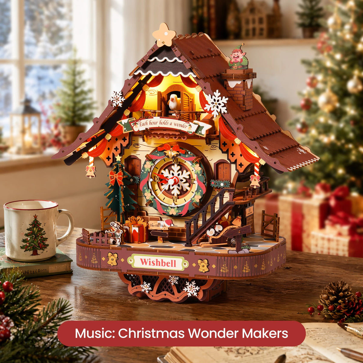 Christmas Cuckoo Clock