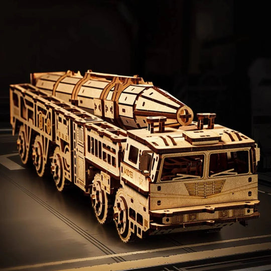 Missile Vehicle 3D Wooden Puzzle