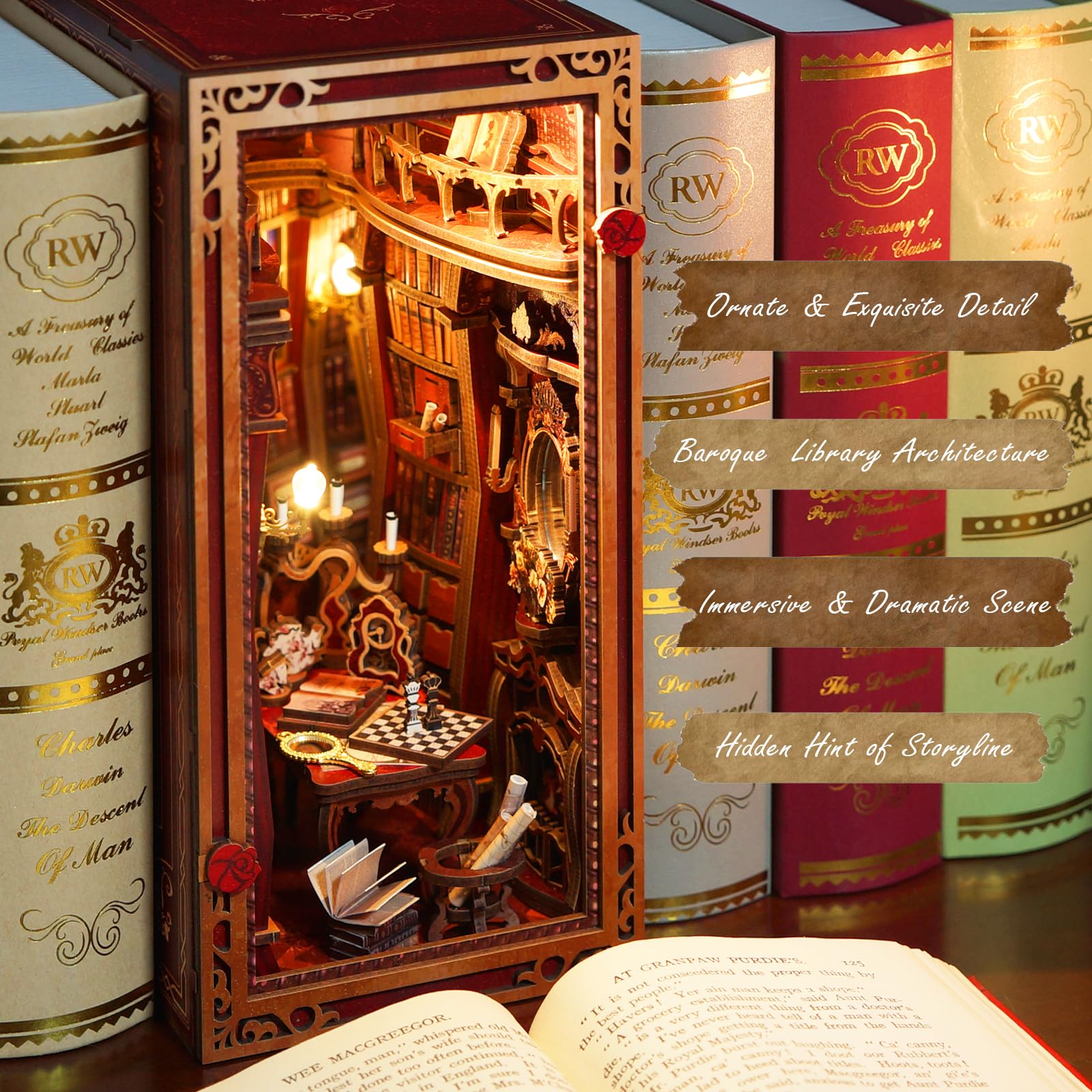 Enchanted Library DIY Book Nook