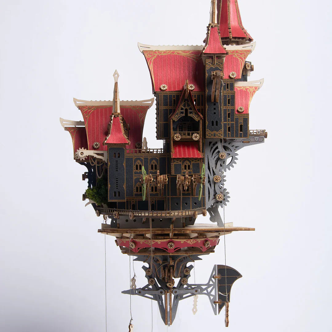 Fantasy Steam Castle 3D Wooden Puzzle