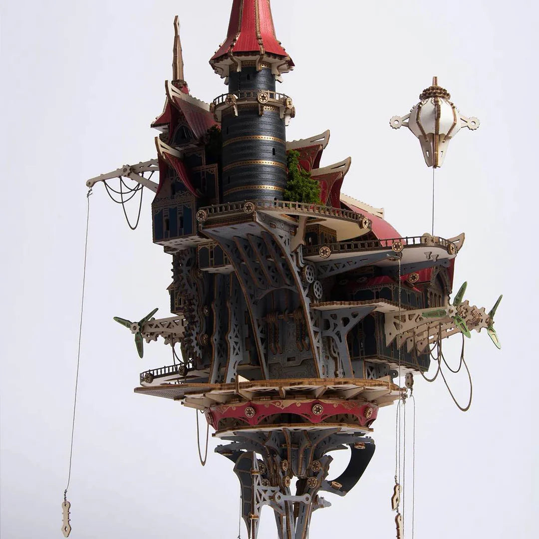Fantasy Steam Castle 3D Wooden Puzzle