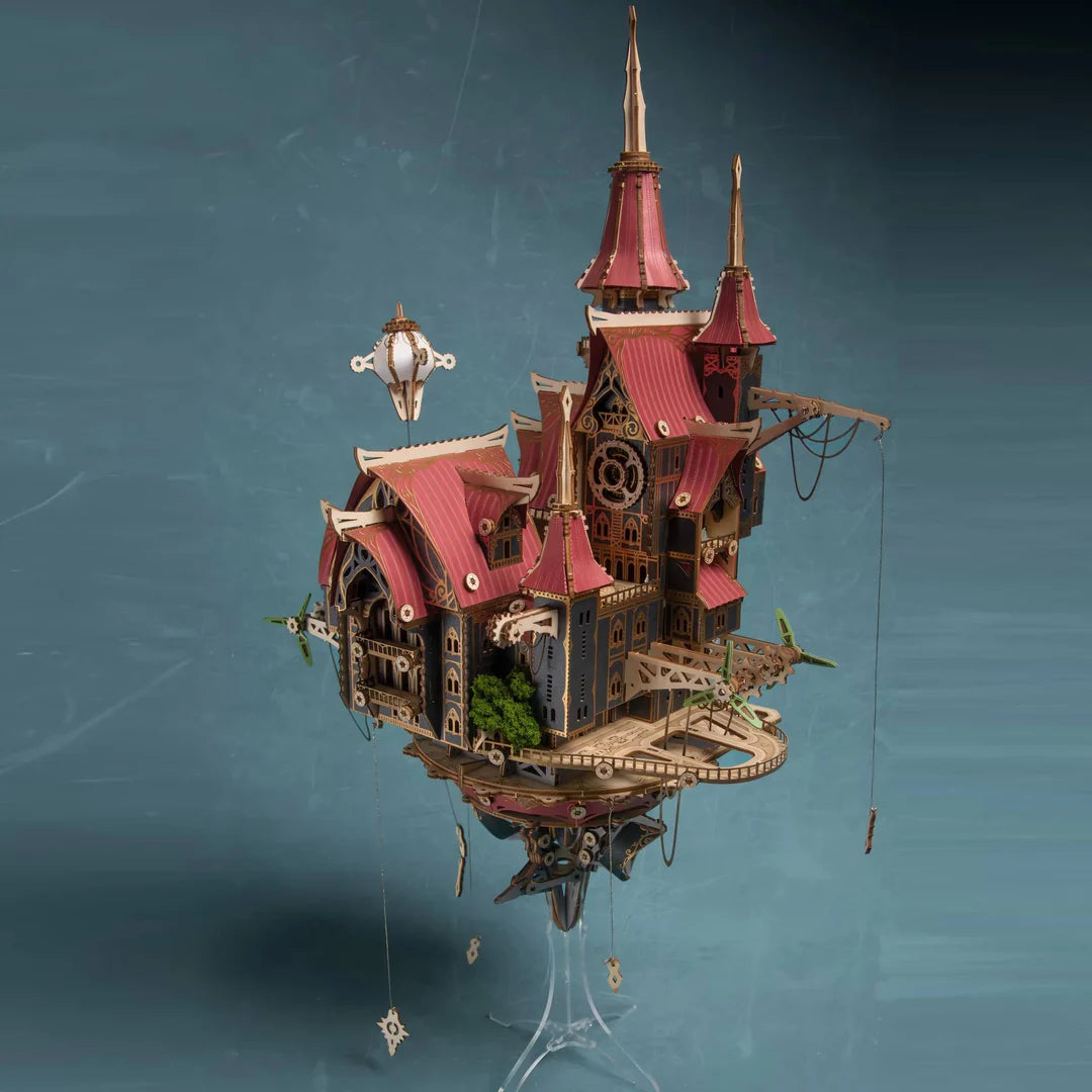 Fantasy Steam Castle 3D Wooden Puzzle