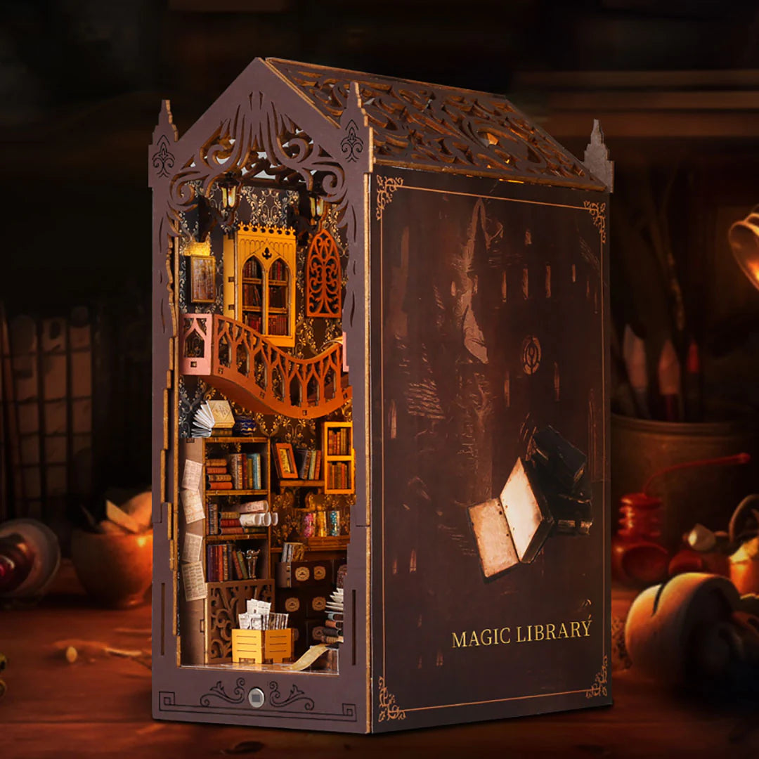 Magic Library Wooden Book Nook