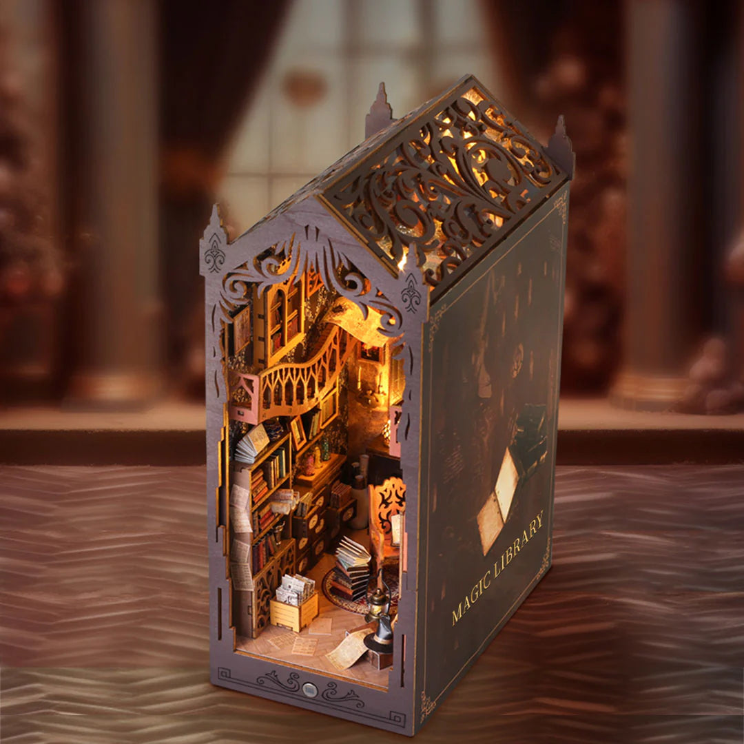 Magic Library Wooden Book Nook