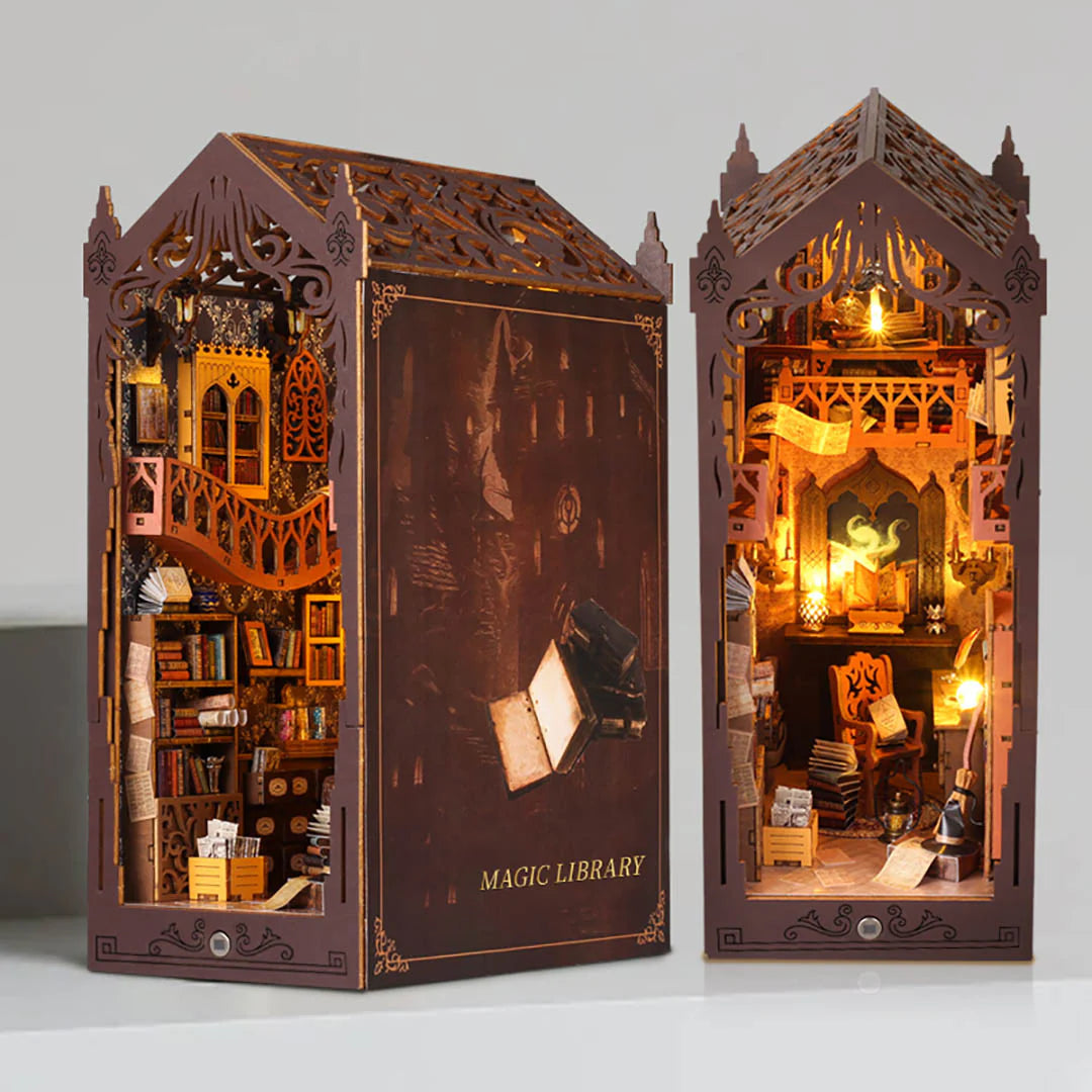 Magic Library Wooden Book Nook