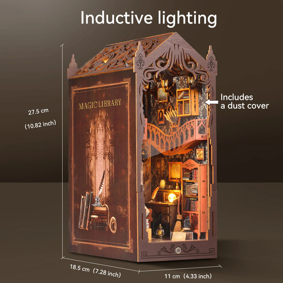 Magic Library Wooden Book Nook