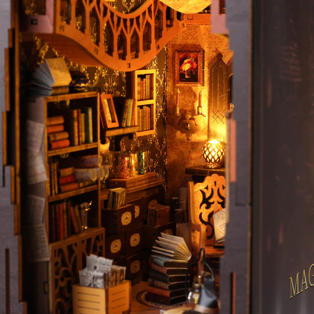 Magic Library Wooden Book Nook