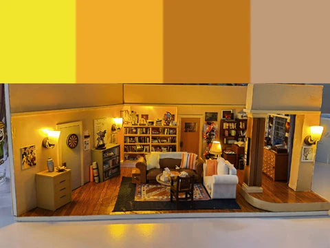 Sheldon's Apartment DIY Miniature House