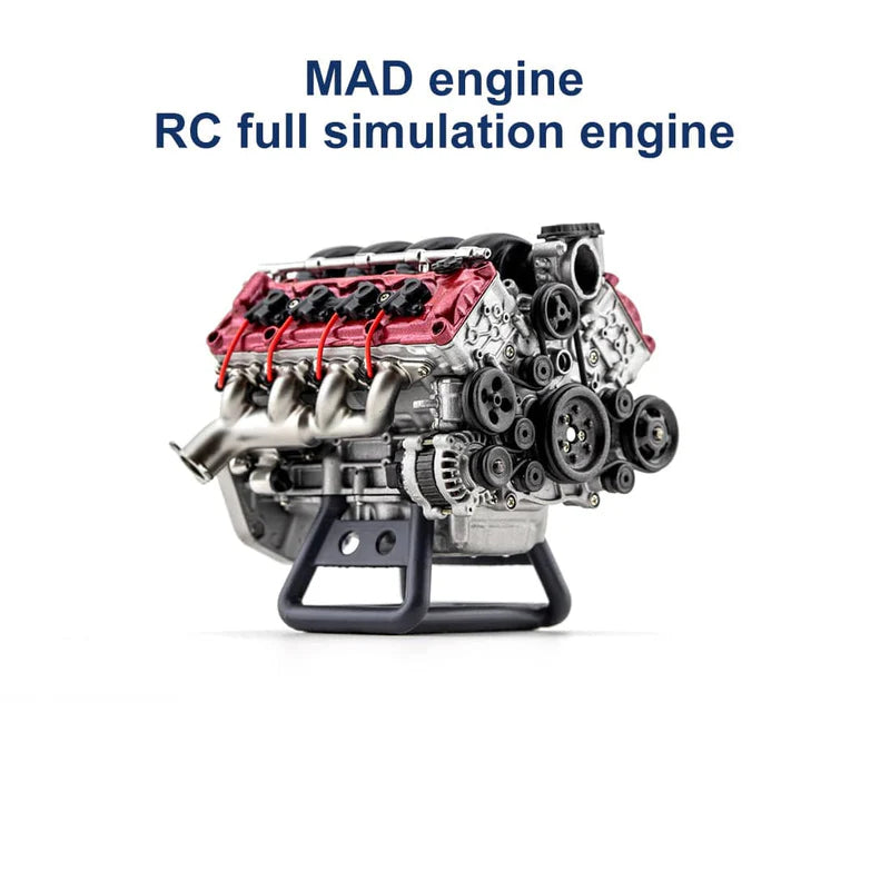 MAD RC DIY V8 Engine Model Kit for Capra VS4-10 Pro