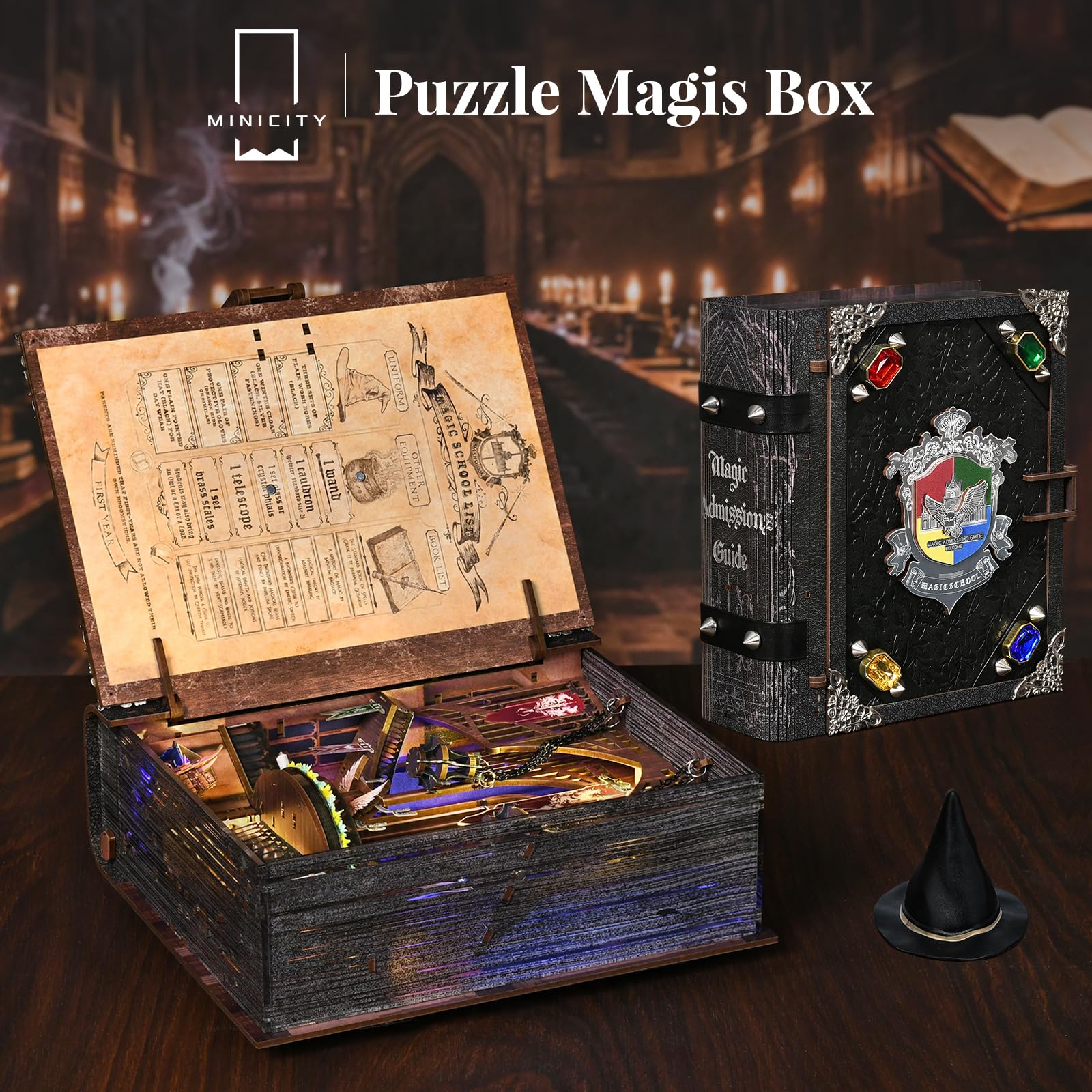 Magic Admissions Guide Book Nook