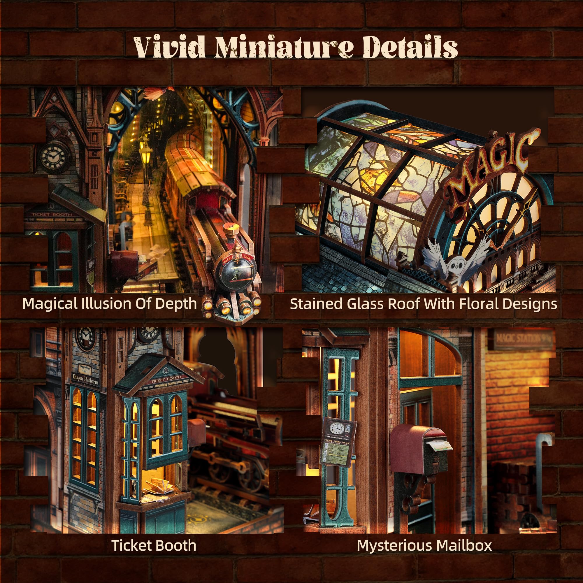 Magic Station DIY Miniautre House