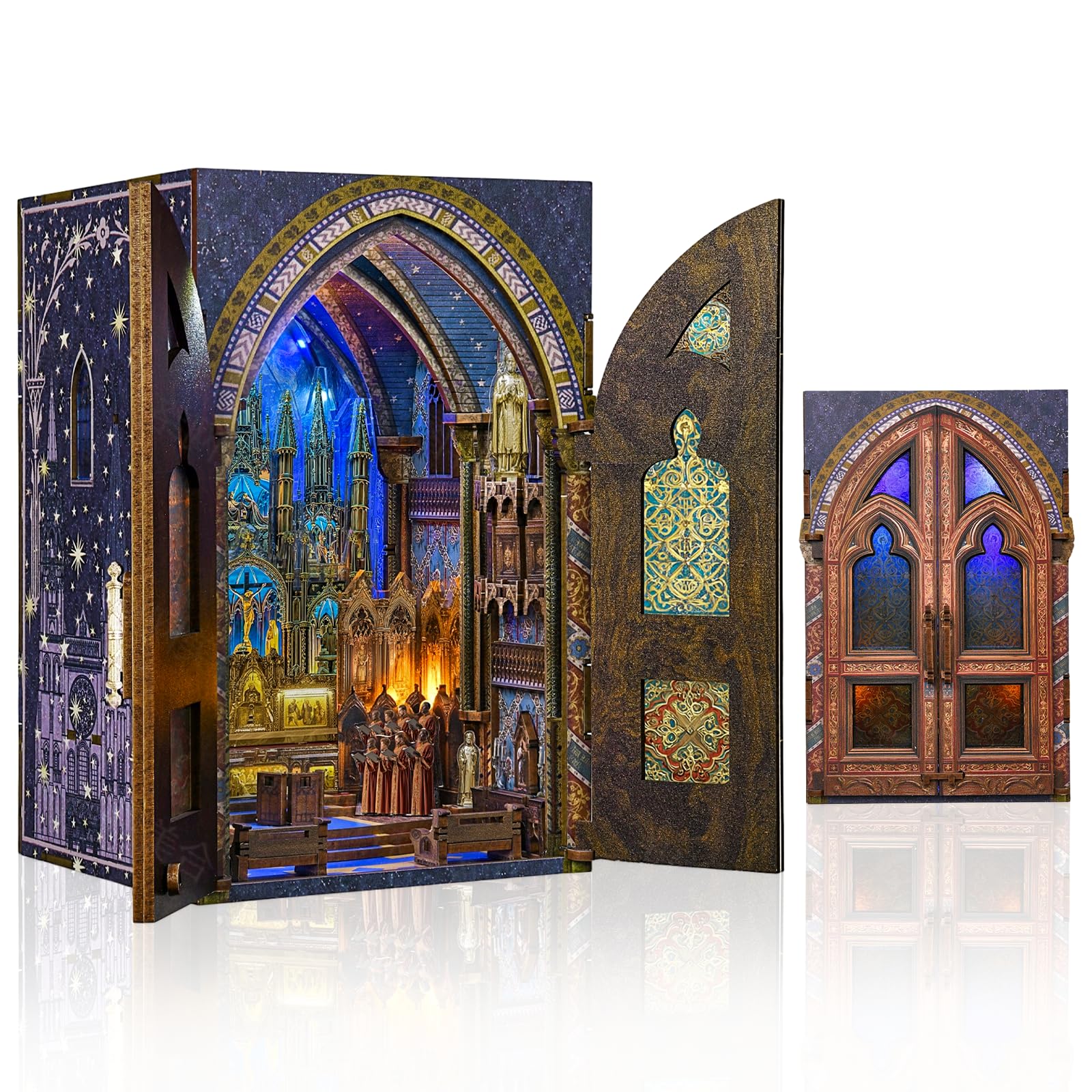 Notre-Dame Bacilica Book Nook Kit