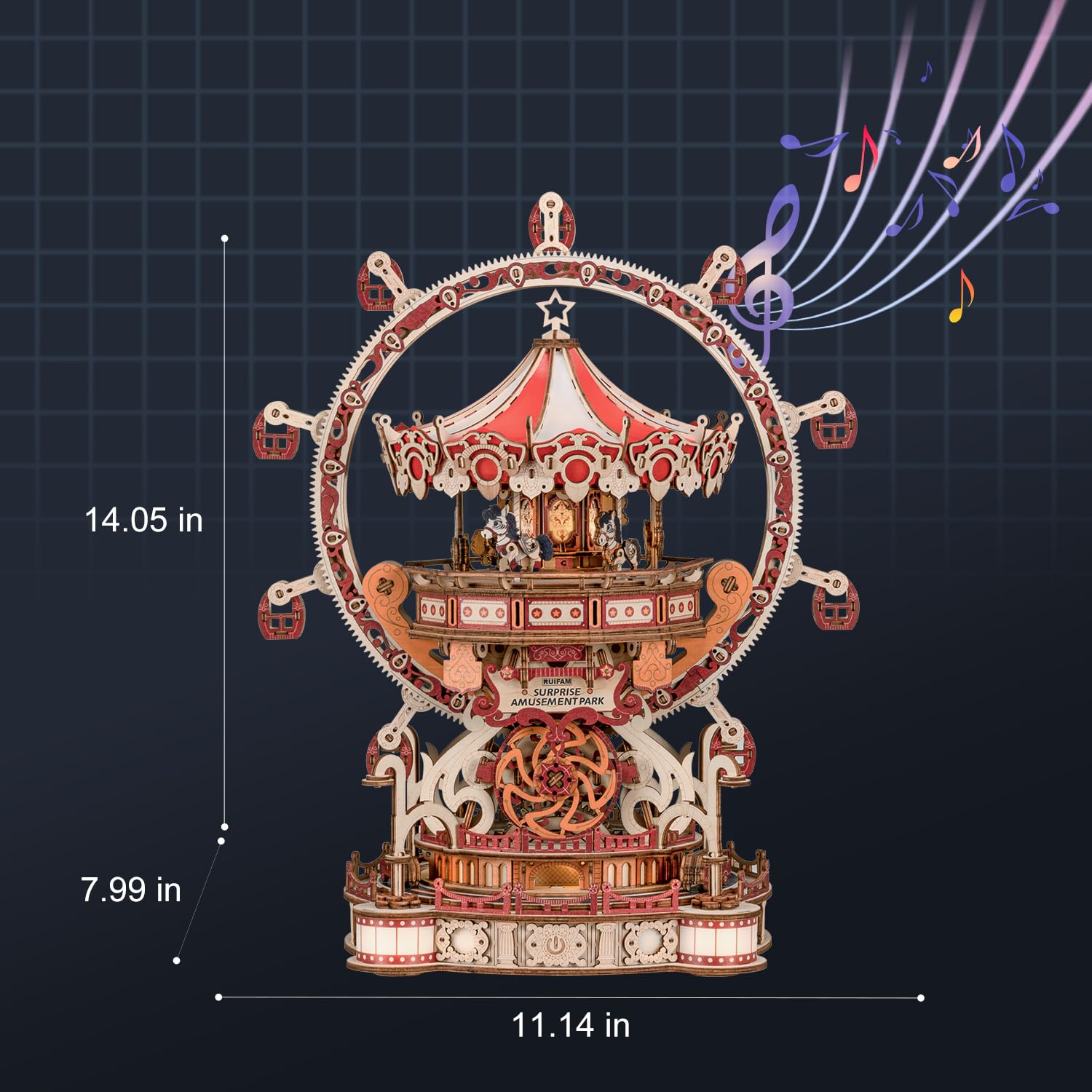 Amusement Park 3D Wooden Puzzle