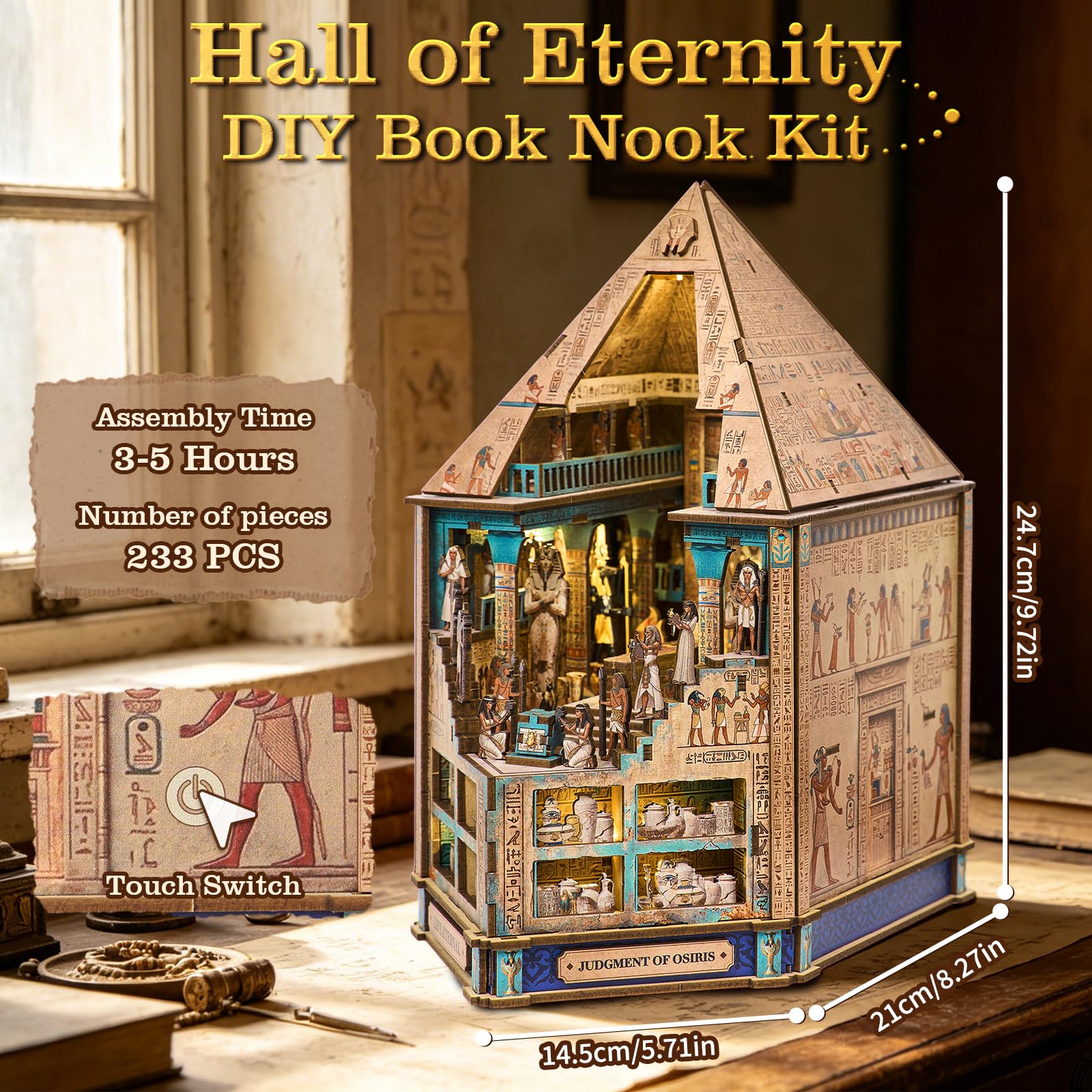 Hall Of Eternity DIY Book Nook